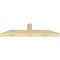 Ekena Millwork Portland Rough Sawn Timber Gable Bracket, Douglas Fir, 48"W x 12"H x 4"D x 4"F, 6/12 Pitch GBW048X12X0404POR00RDF - alternate 4